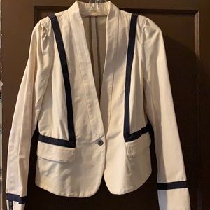 Cream Loft blazer